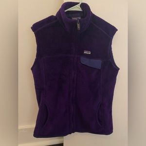 Purple Fleece Patagonia Women’s vest